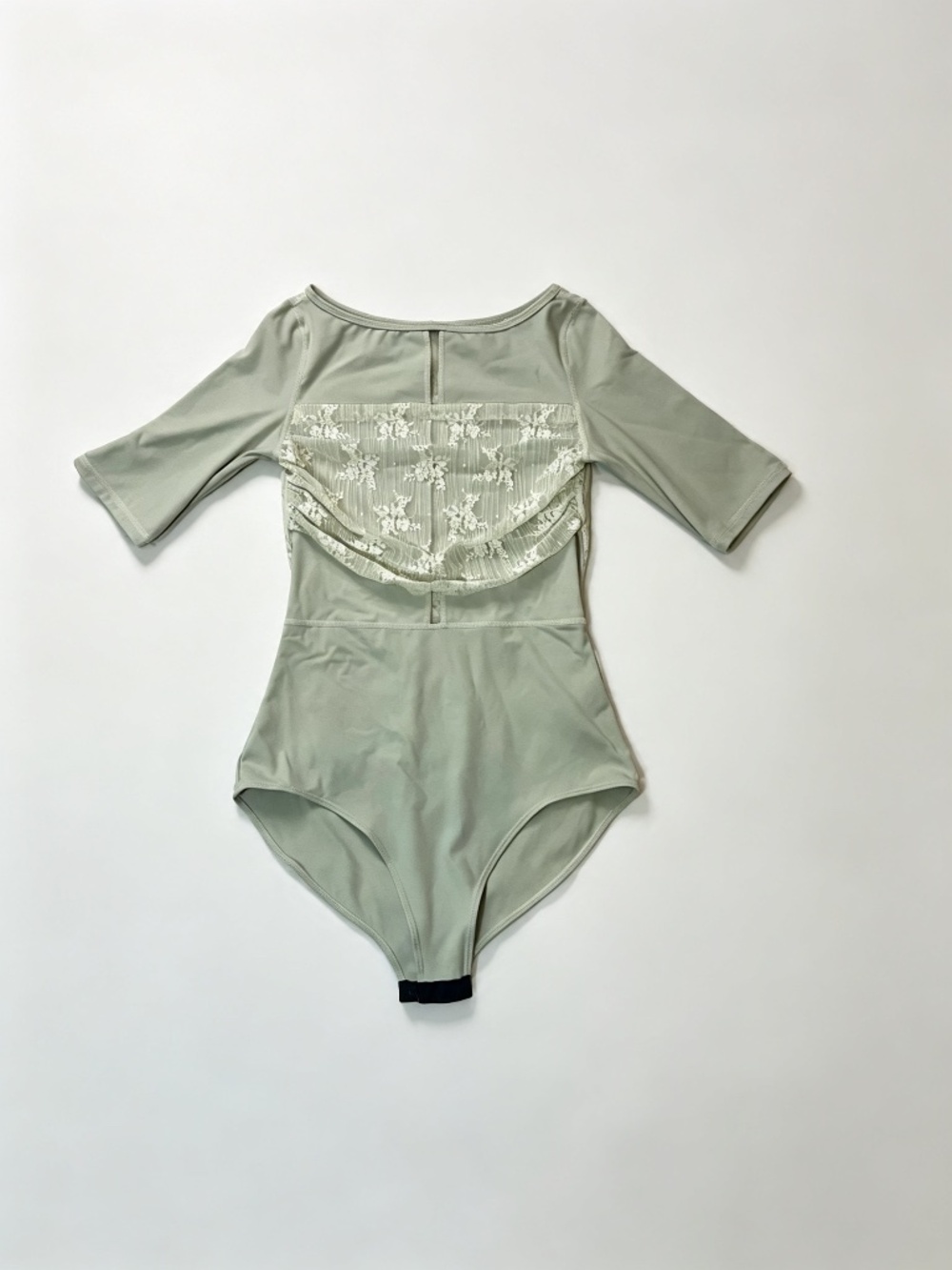 Typha Floral Lace Ballet Leotard | Size L